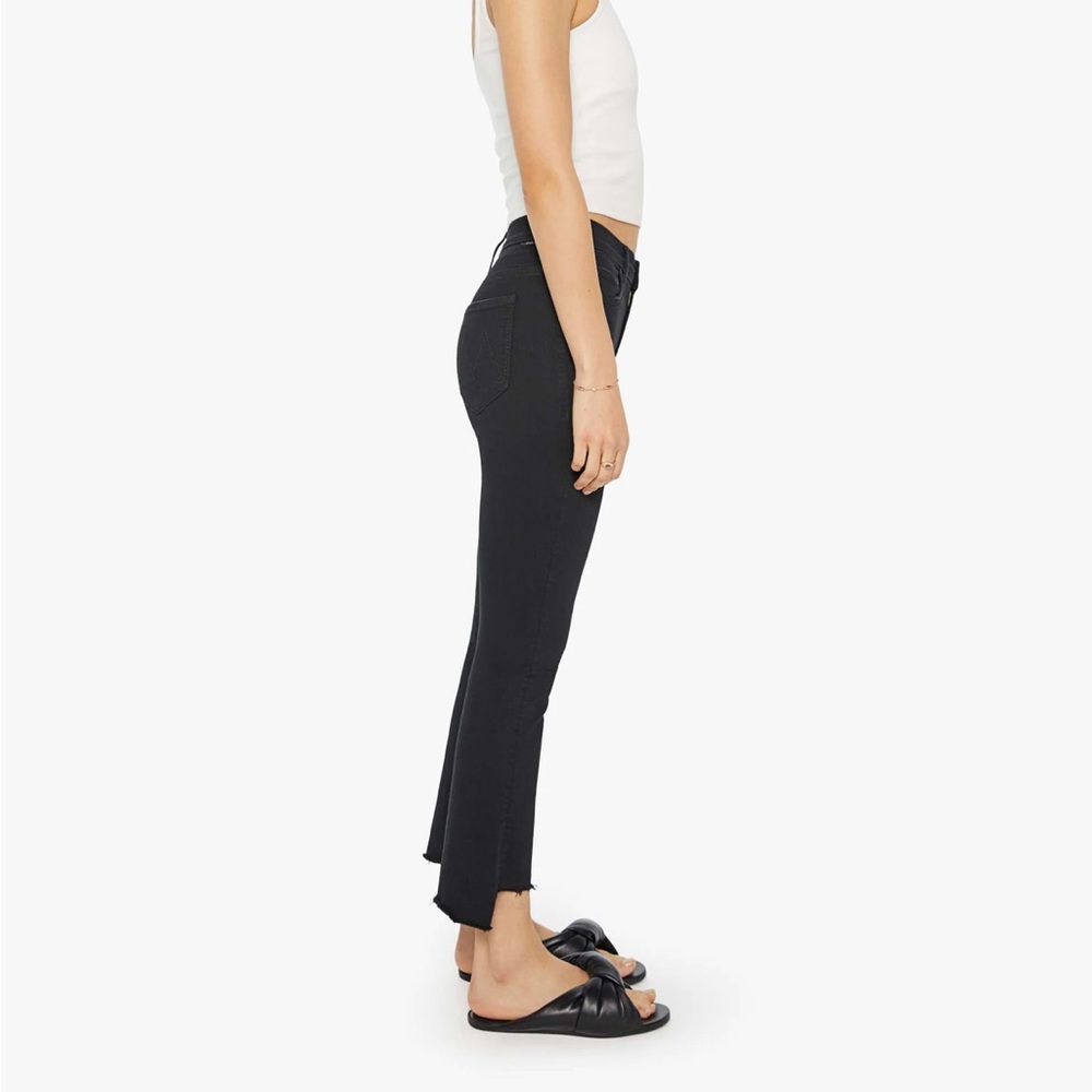 MOTHER Insider Crop Step Fray - color Not Guilty
